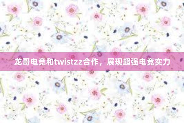 龙哥电竞和twistzz合作，展现超强电竞实力